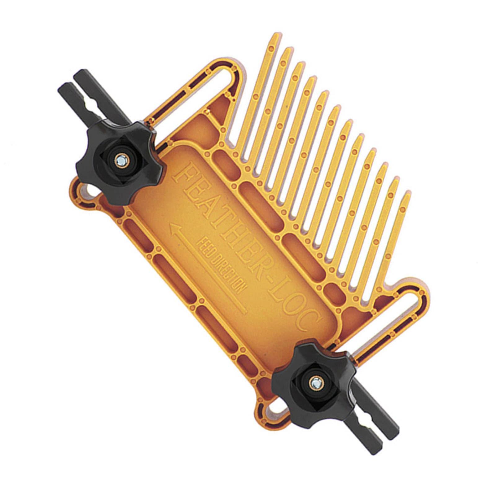 Featherboard, Featherboard regolabile esteso per la lavorazione del legno, per la lavorazione del(Square Feather Board Type B Yellow)