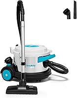 Vista 1 de Simplicity Vacuums Brio Dry Canister Vacuum, Indoor Heavy Duty Vacuum Cleaner with Stainless Steel, Portable Floor Vacuum for Hardwood and Tile