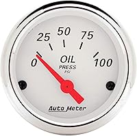 Vista 3 de Auto Meter 1302-M Arctic White Street Rod Kit