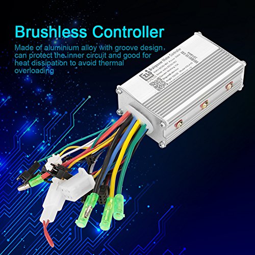 Contrôleur de Moteur Brushless Contrôleur de Vitesse sans Brosse 36V / 48V 350W pour Vélo Electrique Scooter - Image 8