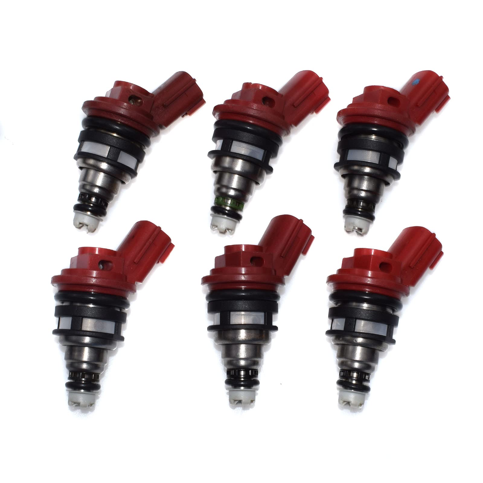 じゅんかいせん Amazon.com: Set of 6 Fuel Injector For Nissan 300ZX 91-01