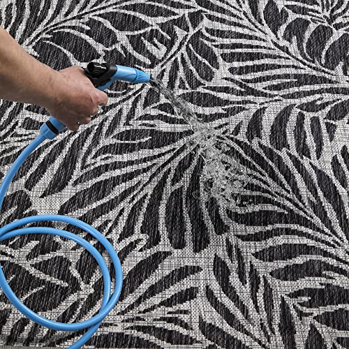 Keen Home Design Modern Outdoor Runner Rug - 2X10 Textured Washable Indoor/Outdoor Rug For Patio, Kitchen, Balcony, Beach, Garden, Deck And Porch. Size: 2'2'' X 9'11'' #TOP4