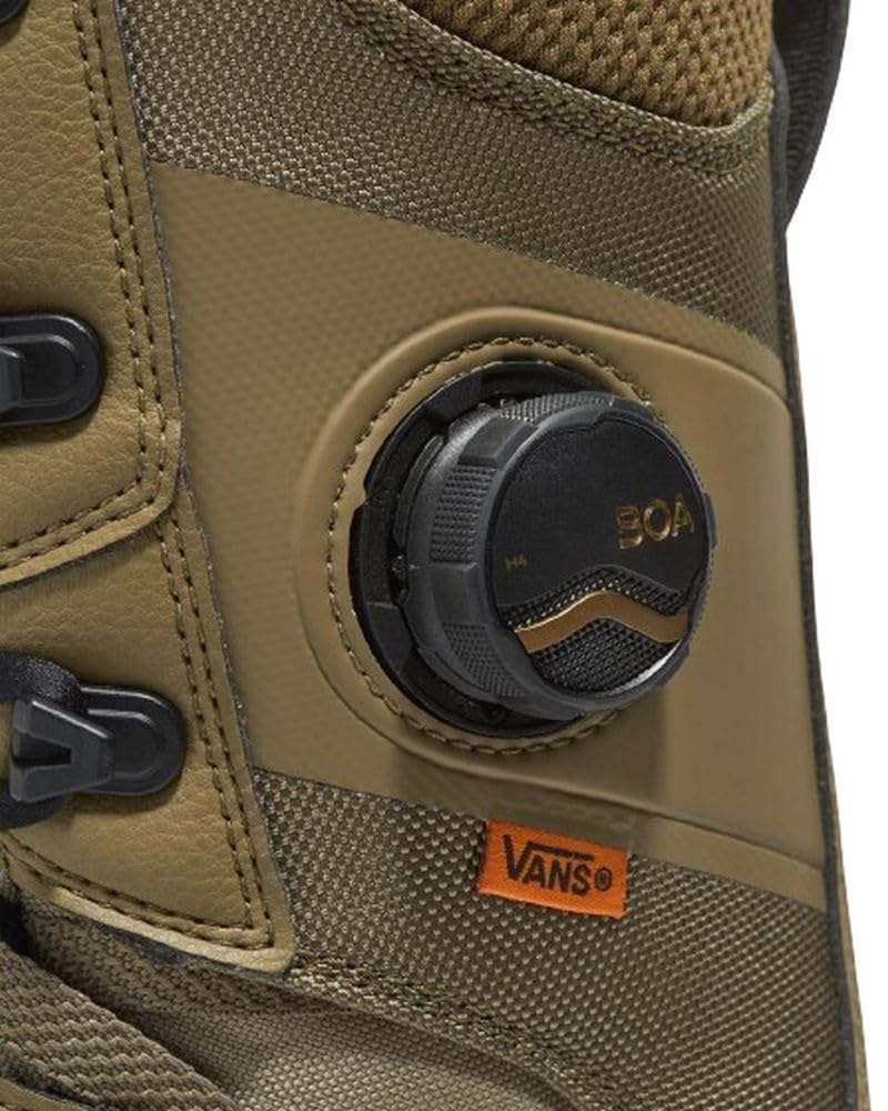 Vans Botas masculinas Invado Pro Snowboard - Preto/Oliva | 13