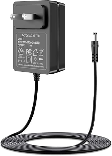 Gonine - Cable de alimentación de cargador de 21 W, compatible con Echo 1 y 2 generación, adaptador de corriente de CA Echo Show 5 de 3 generación.