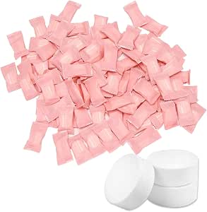 50 Pièces Serviettes Compressées Jetables – Mini Lingettes Coton Ultra Absorbantes Pour Voyage & Sport