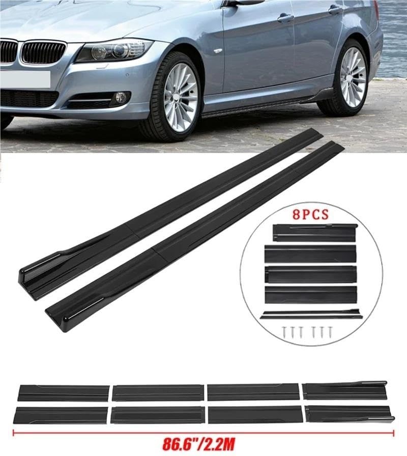Faldones laterales para E90 Serie 3 acabado premium de paneles balancines de 86.6" 2