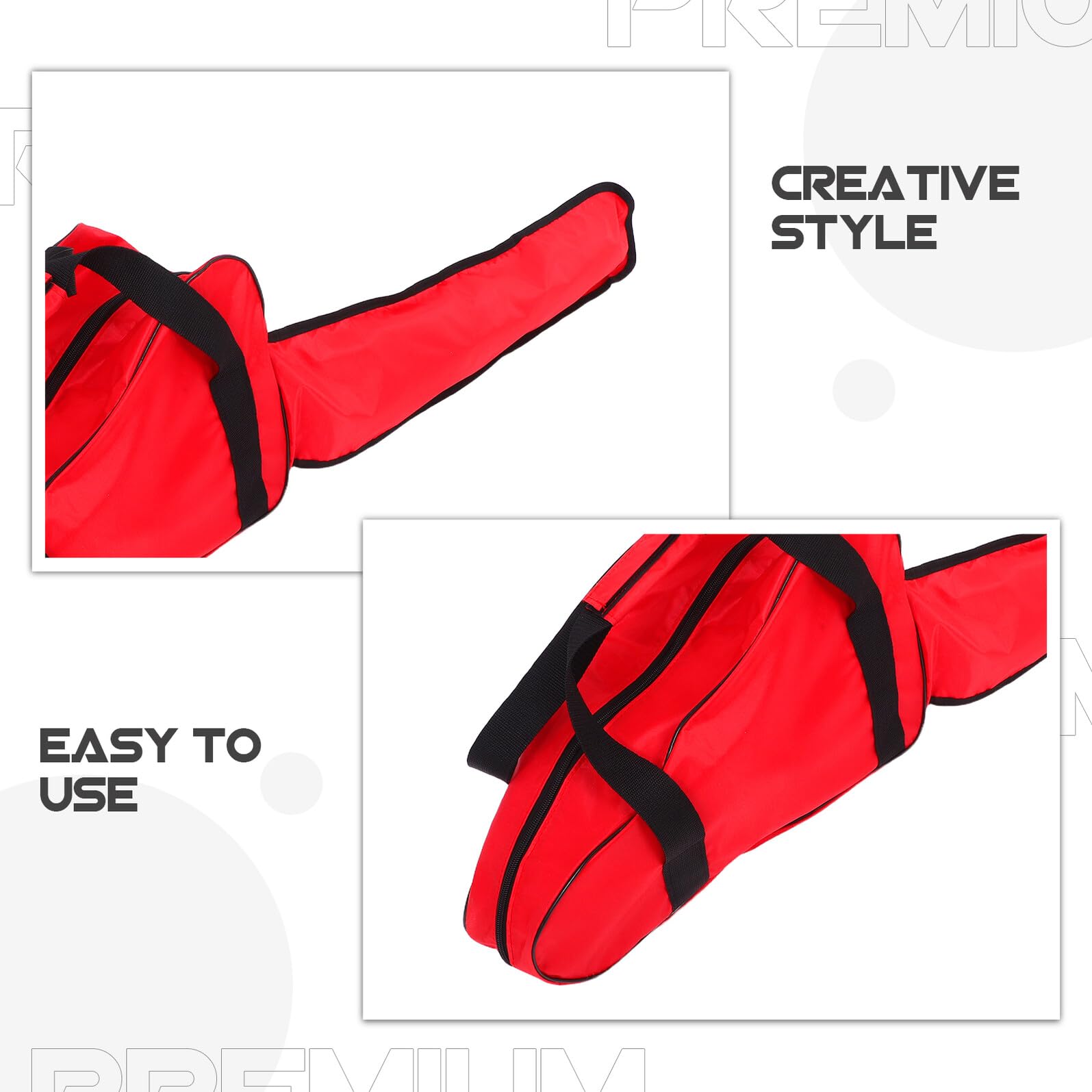 Zerodeko Borsa Porta Attrezzi Oxford 20" con Maniglia Ergonomica Custodia Portautensili per Motosega Resistente Organizer Compatto per Uso Professionale e Domestico