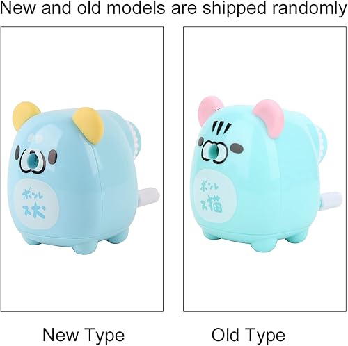 Miniatura 9 de Sacapuntas de lápiz Suministros de papelería Animal Niños Solo Agujero Lindo Mano Dibujos Animados Forma Animal Forma Sacapuntas de Lápiz