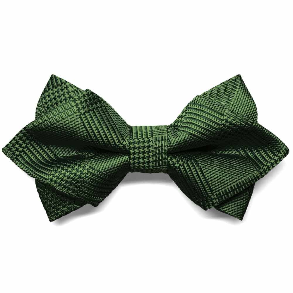 tiemart Diamond Tip Bow Tie