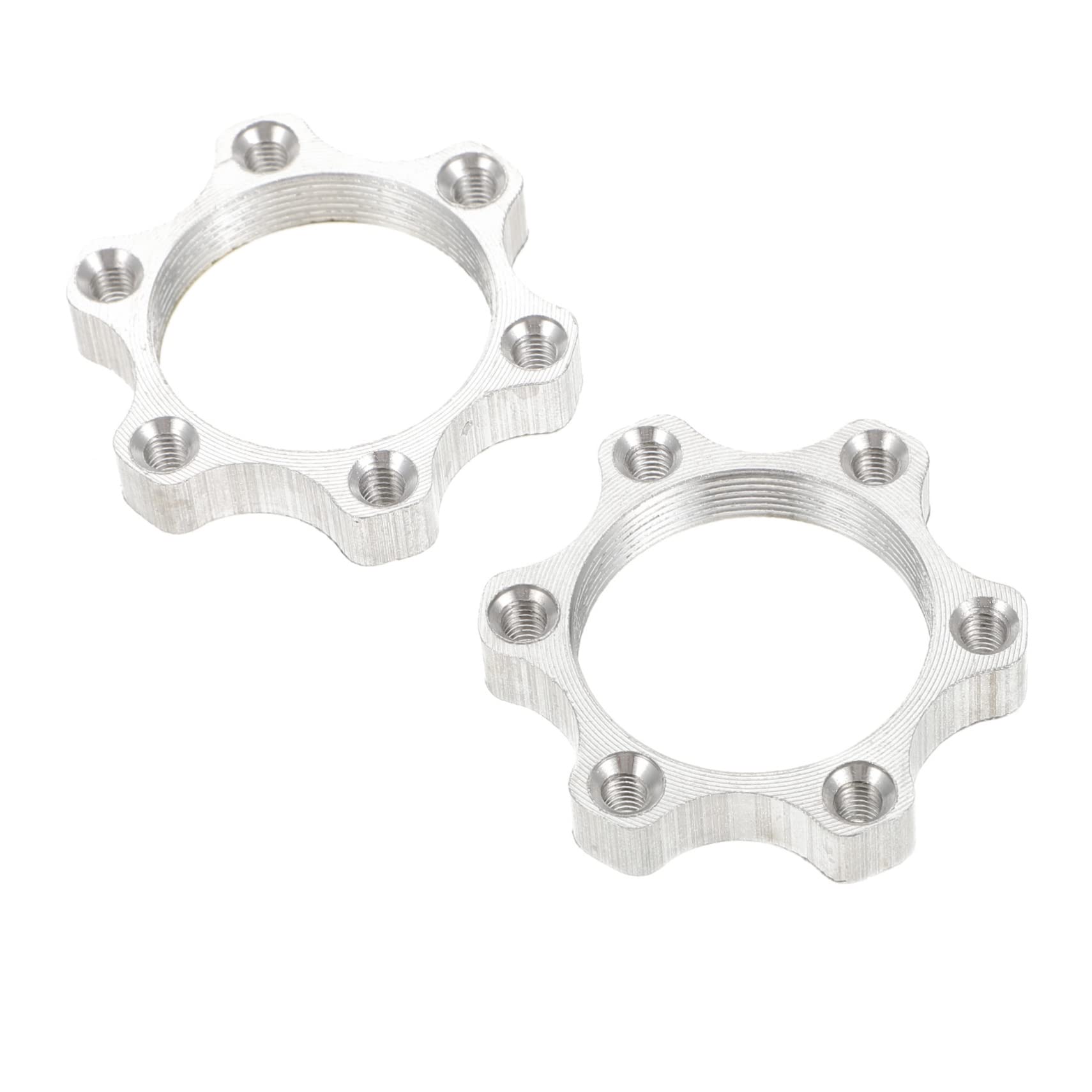 Milisten 2Pcs Adapter for Disc Brakes Threaded Hubs for Mountain Biking Rotor Conversion Bicycle Accessory for Enhanced Performance