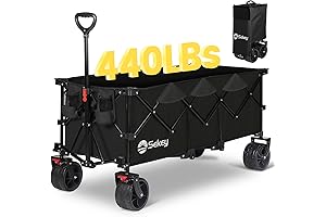Sekey Heavy Duty Collapsible Wagon for Any Terrain