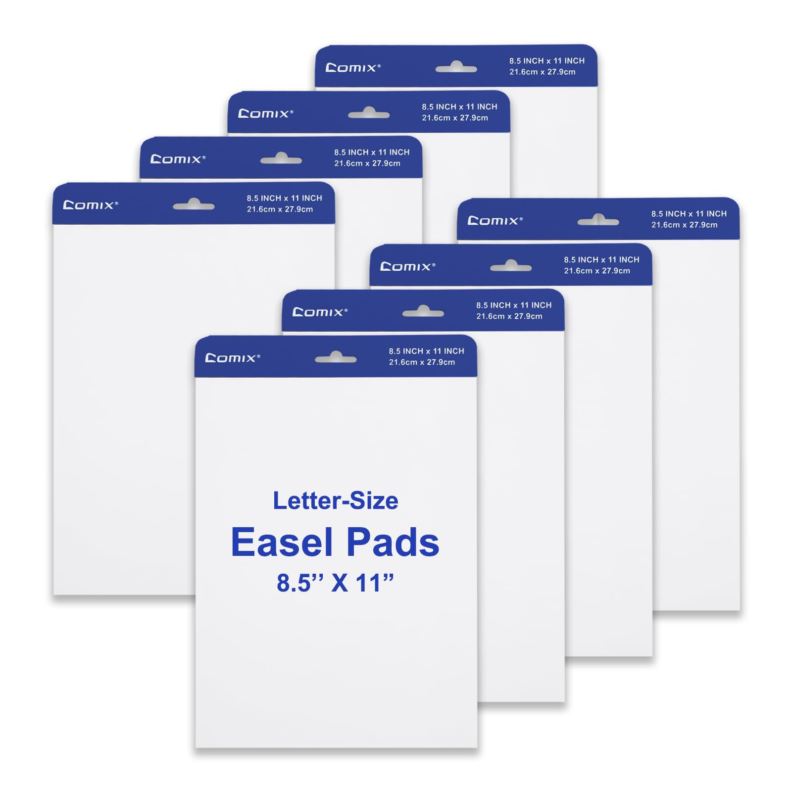 Snapklik comix letter size sticky easel pad 8 5 x 11 inches