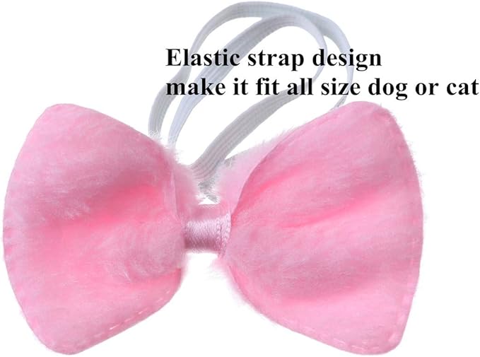 Disfraz de Conejo para Perro con Orejas y Corbata, Talla L miniatura 5