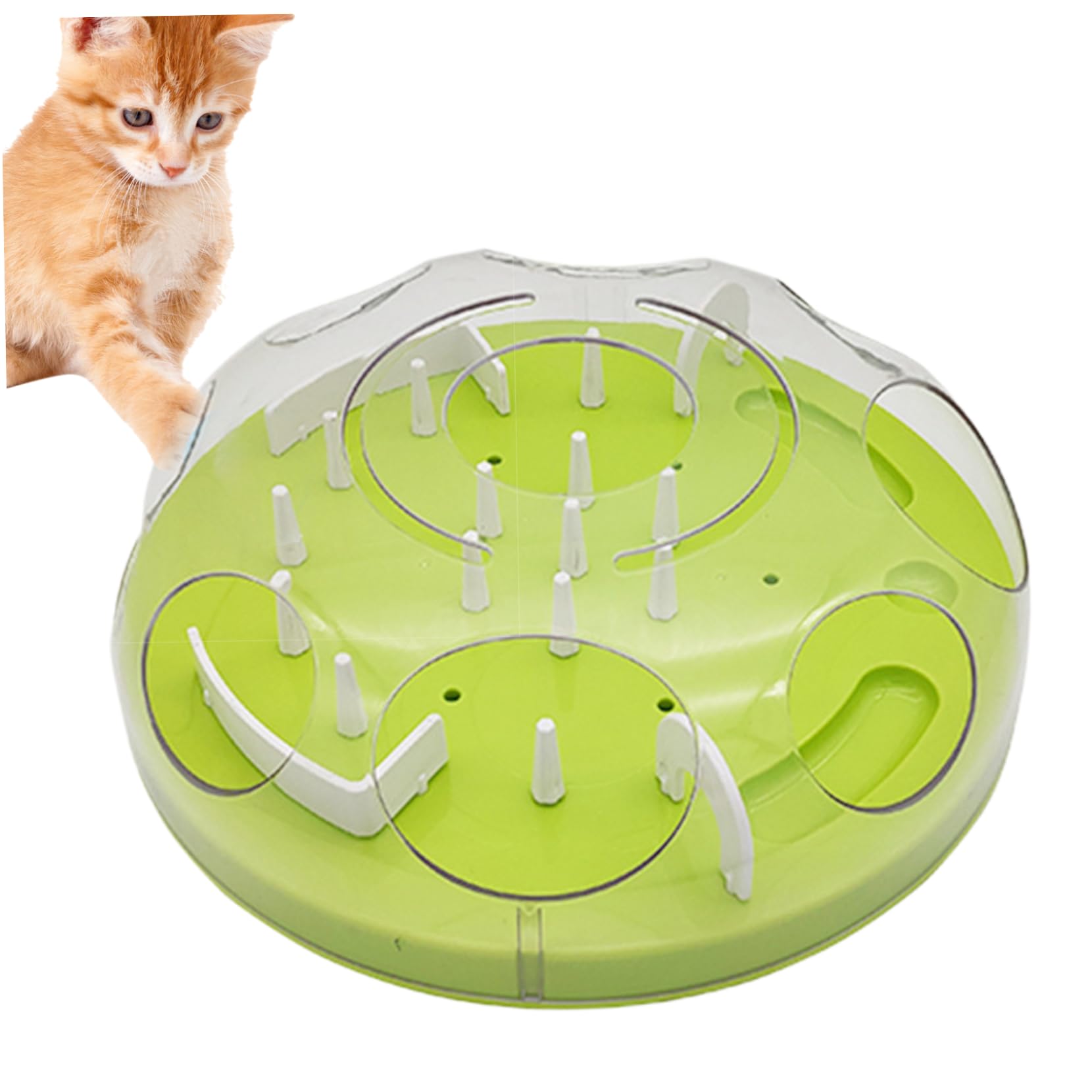 Cat slow feeder DIY avec modules emboîtables en ABS robuste