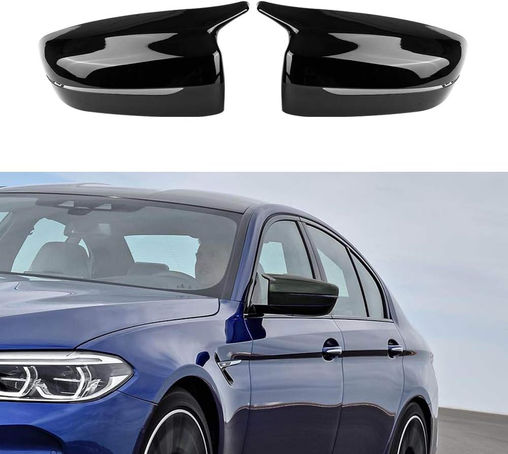 Painted Side Mirror Cover Caps M Look for BMW New 3 series G20 G21 4 series G22 G23 G26 5 Series G30 G38 7 series G11 G12 8 series G14 G15 G16 2017+ Glossy Black