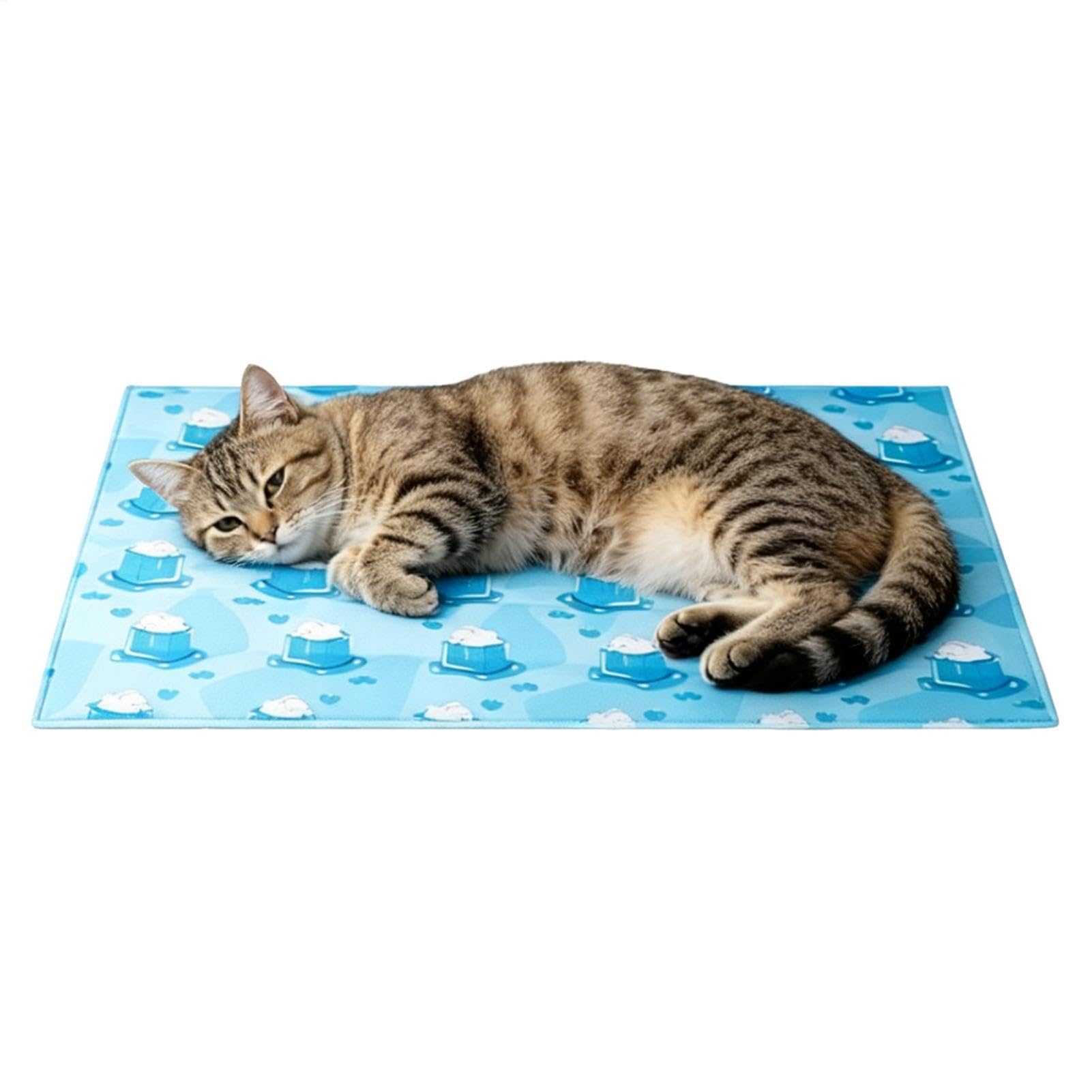 Tapis rafraîchissant pour chien pliable et réutilisable lit frais balcon