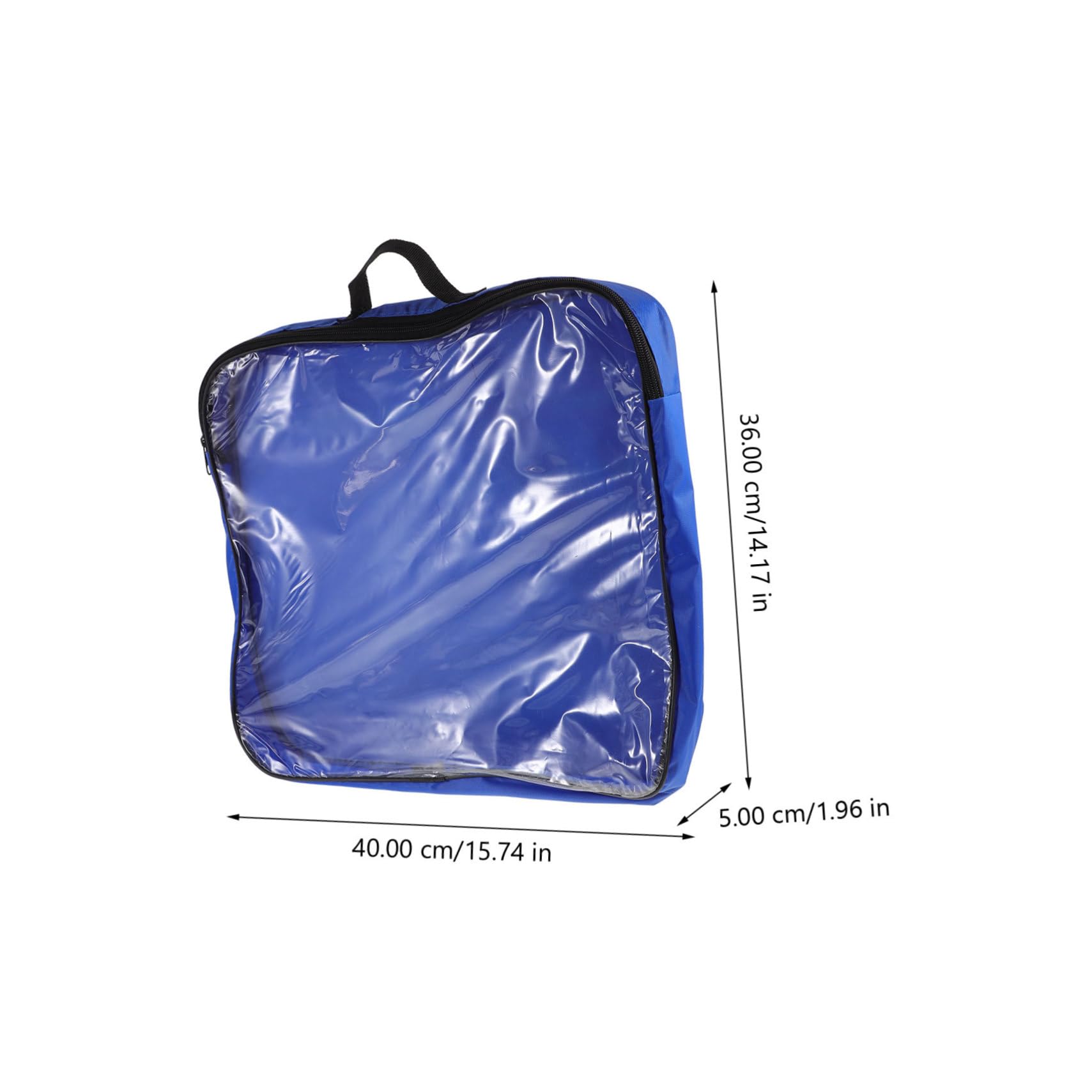 VICASKY 1set Roller Skate Bag with Zipper Capacity Storage for Inline Skates Durable Portable Holder for Outdoor Use 2pcs