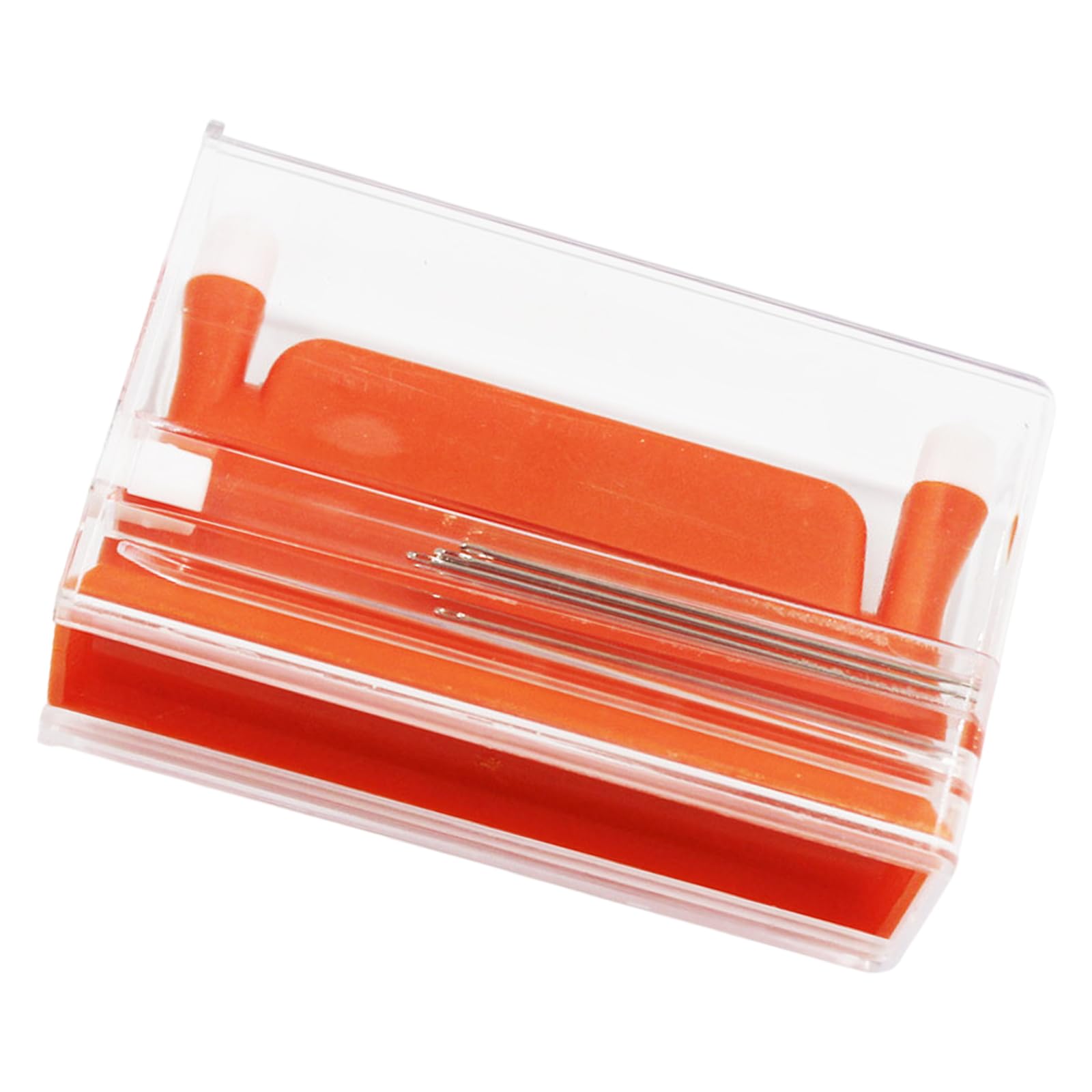 carotoe Multifunctional Needle Threader Double Holes Automatic Needle Threader Sewing Threading Tool for Sewing Hand Stitching Portable