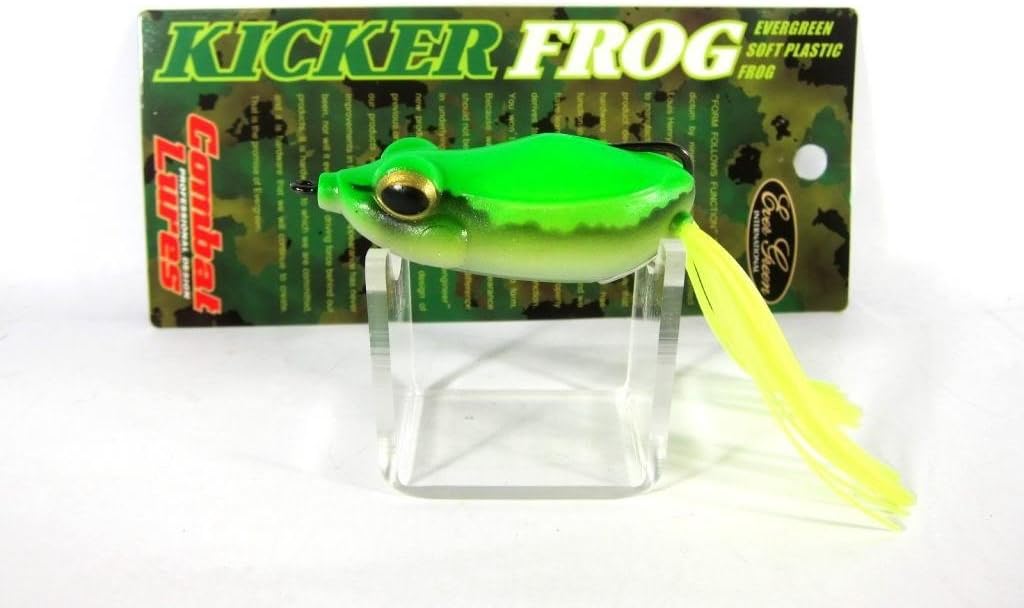 Evergreen Frog Kicker Frog 2.3 inches (5.8 cm), 0.5 oz (13.5 g), Tree Frog #201