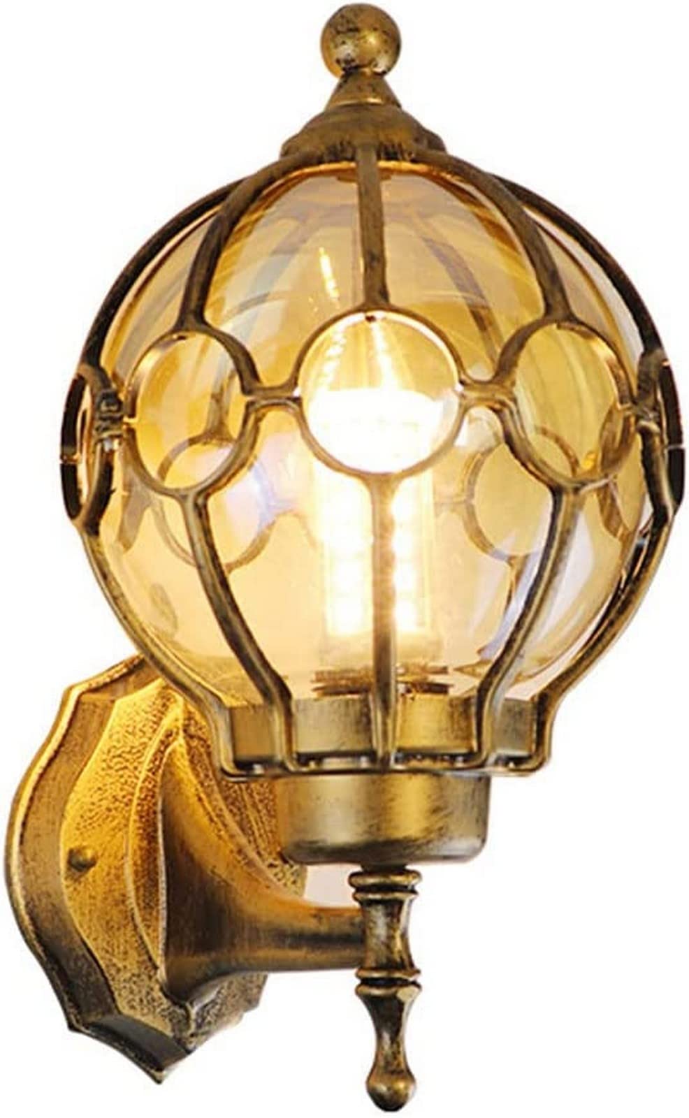 Porche lumière pour jardin et balcon avec l'applique extérieure rétro E27
