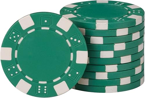 Vista 12 de Juego de fichas Fat Cat de 11.5 gramos para Poker Gram Texas Hold 'em con estuche de aluminio - 500 fichas de color, rayadas con símbolos