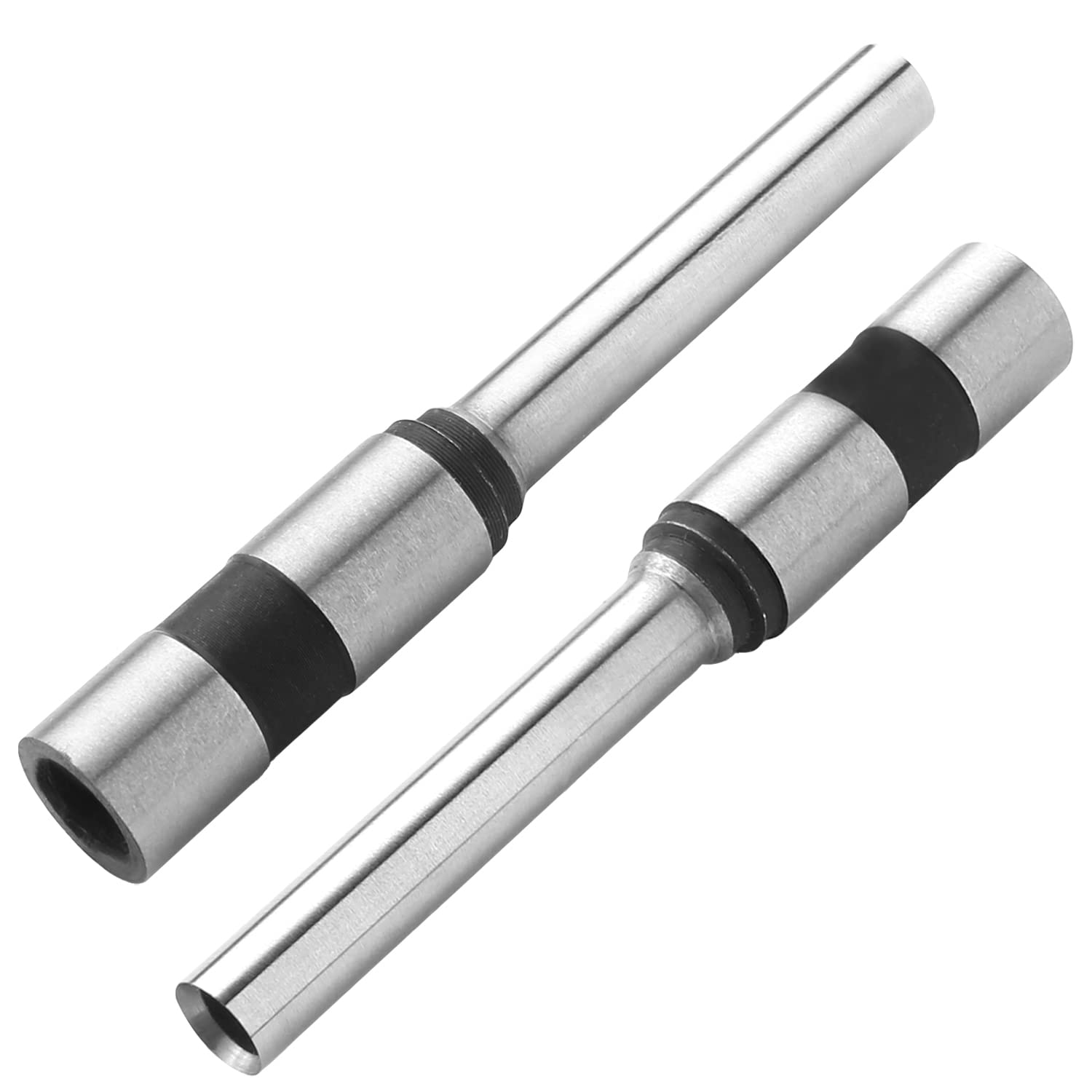 Utoolmart 7mm Paper Punch Drill, Straight Shank Hollow Bit Tool, for Hole Puncher Punching Machine 2Pcs