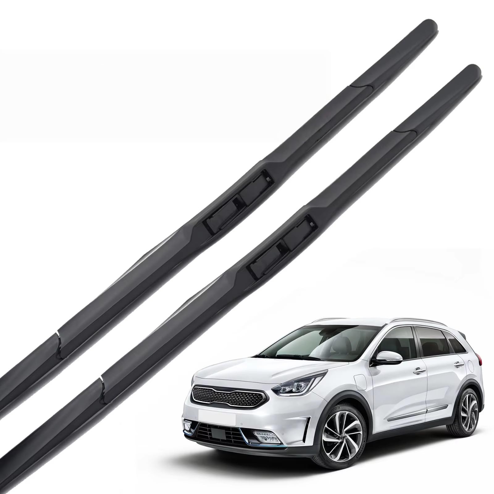 Balais essuie-glace KIA NIRO MK1 2016 2017 2018 2019 2020 caoutchouc résistant 26 16