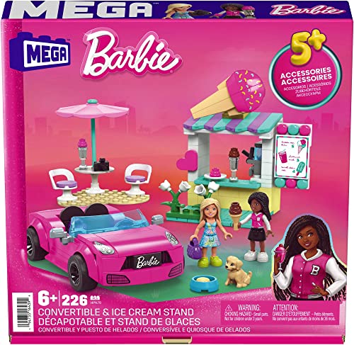 Mattel Mega Barbie Cabrio & Eisstand - vue 7