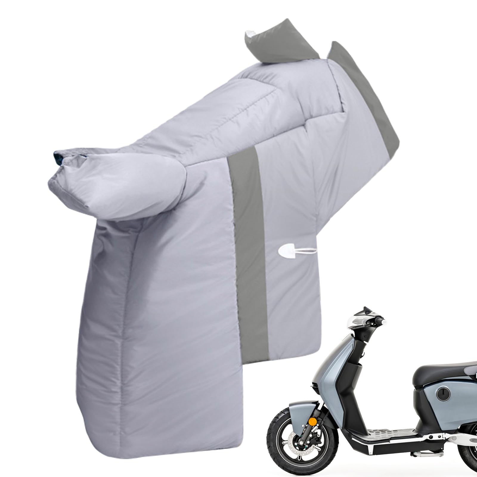Couvre-Jambes Coupe-Vent pour Scooter, Couvre-Jambes rembourré et