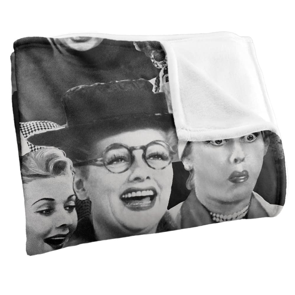 Amazon.com: I Love Lucy Faces Officially Licensed Silky Touch