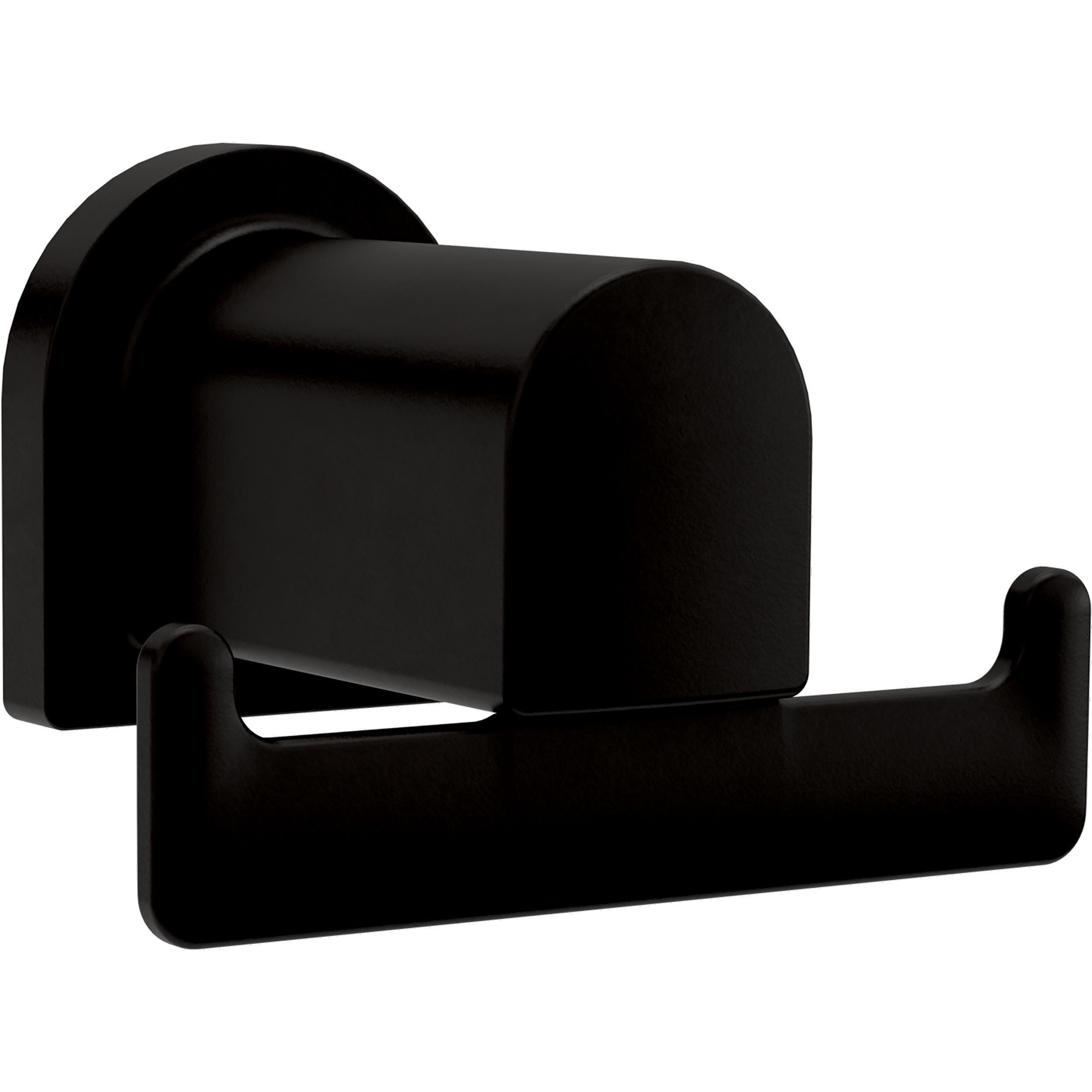 Peerless Xander Matte Black Towel Ring - Modern Bathroom Hardware