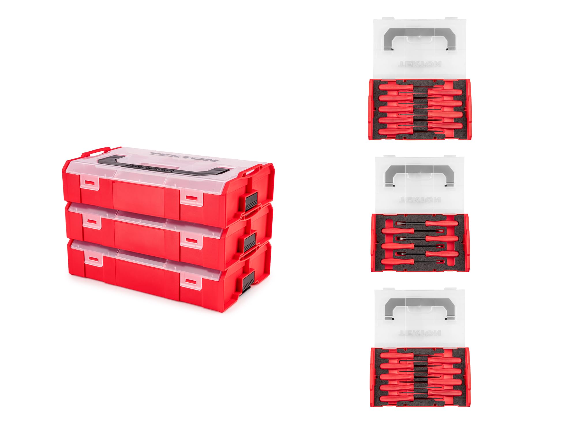 TEKTON Pick, Hook, and Mini Pry Bar Set, 24-Piece | LVR14001