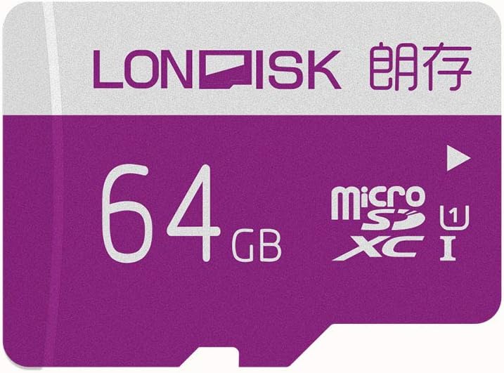 64GB SDXC Micro SD Memory Card C10 U1 TF/Flash Card for Mobile Phone/Tablet/Digital Cameras/DSLR(U1 64GB)