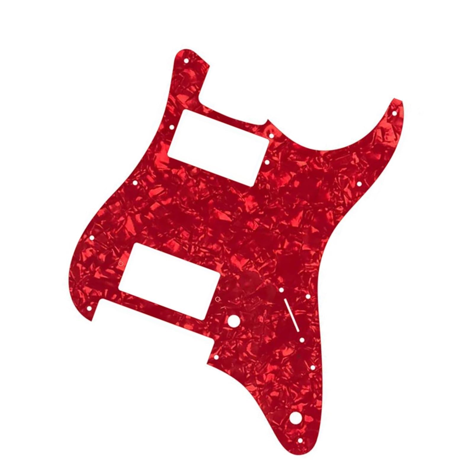 maskownica do gitary Pickguard -For 11 Screw Holes With Tremolo Bridge Single HH Scratch Plate Guitar Parts & Accessories