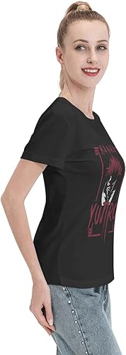 Miniatura 5 de Anime Baki The Grappler T Shirt Woman's Summer Round Neck T-Shirts Casual Short Sleeves Tee Black