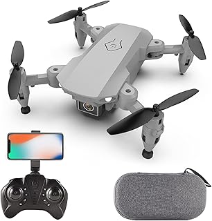 Mini drone RC com câmera 4K câmera RC Quadcopter com função Trajetória Voo Controle Gesto Pacote Bolsa de Armazenamento POPQ