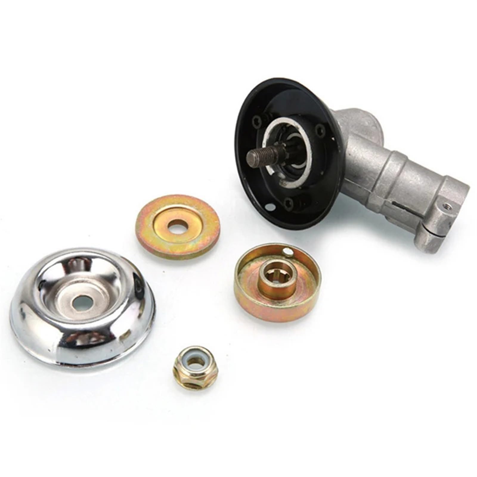 Cabezal de engranaje for cortacésped, adaptador de cabezal de corte de césped de 26/28 mm, 4/7/9 dientes, caja de cambios cuadrada, cabezal de engranaje, cortador de cepillo, herramientas de