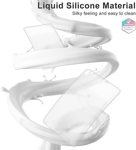 Miniatura 3 de oakxco Cartera para teléfono adherente, silicona segura para teléfono, funda adhesiva de bolsillo, tarjeta de crédito de identificación, funda