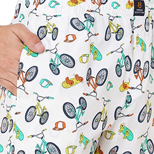 Image of Urban Scottish 100% Comfortable Men's Lounge Pants, Leisure-Wear withn Elastic Waist-Band & Regular Fit, Machine Washable Stayt Home Clothing, Expert Craftsmanship Featuring Plush to The Touch Feel