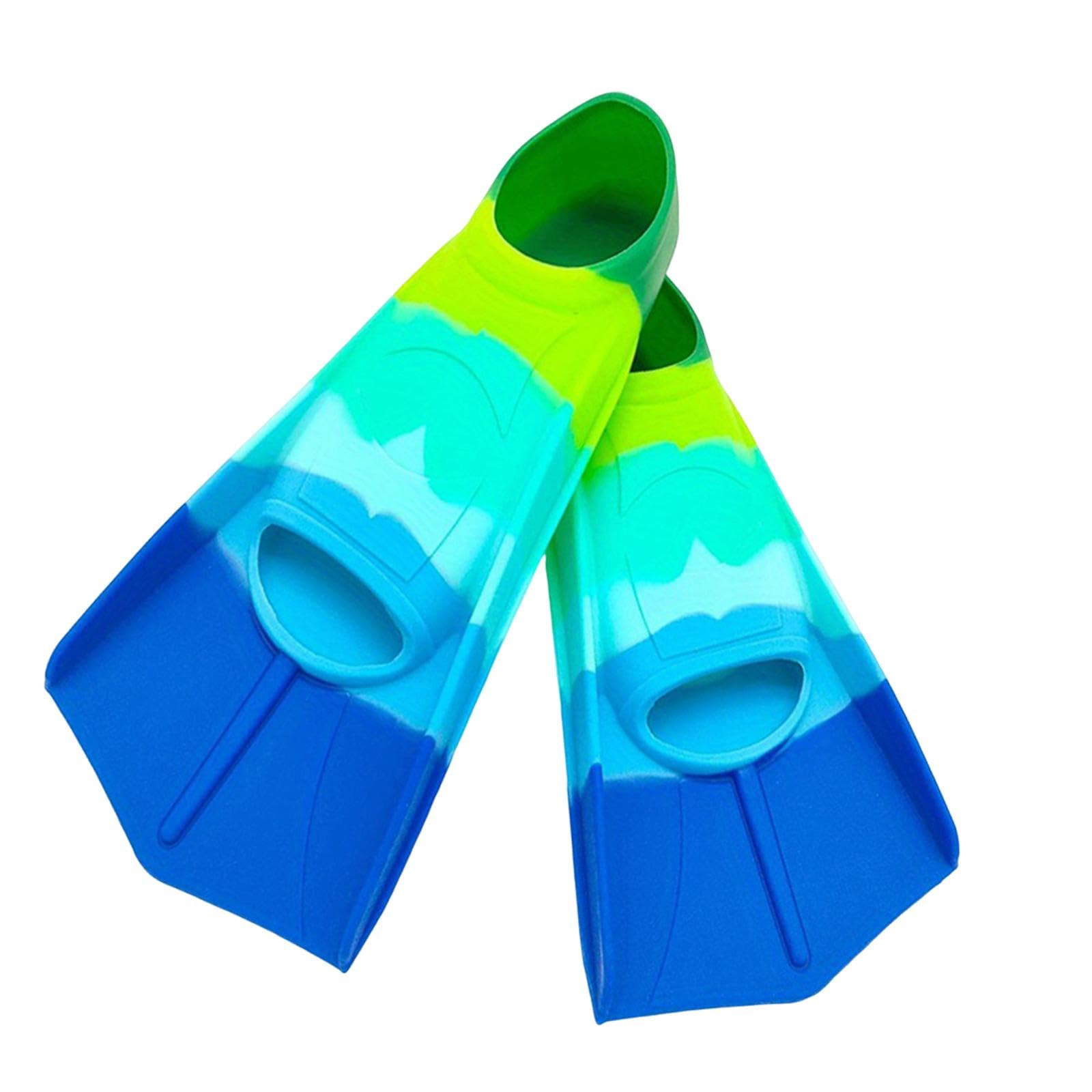 Set mit 2 Schwimmflossen für Kinder, Trainingsausrüstung für Jugendliche