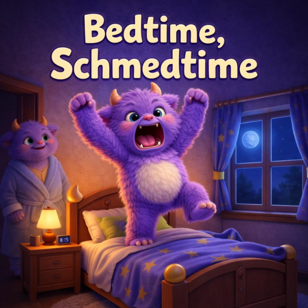 Bedtime, Schmedtime: A Silly Bedtime Story for Kids Who Don’t Want to Sleep