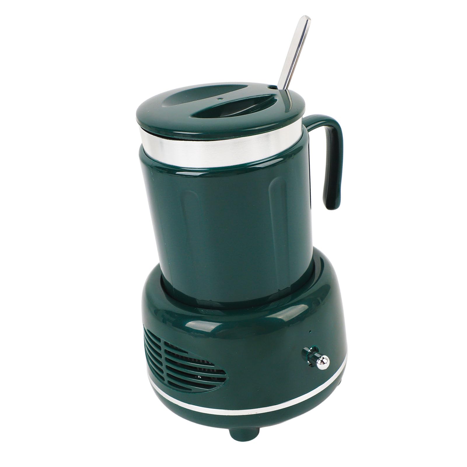 Dilwe Enfriador Calentador de Tazas USB, Taza Calefactora Eléctrica Portátil de Enfriamiento Rápido con Ajuste de 2 Engranajes para café, té con Leche, Viajes de Oficina