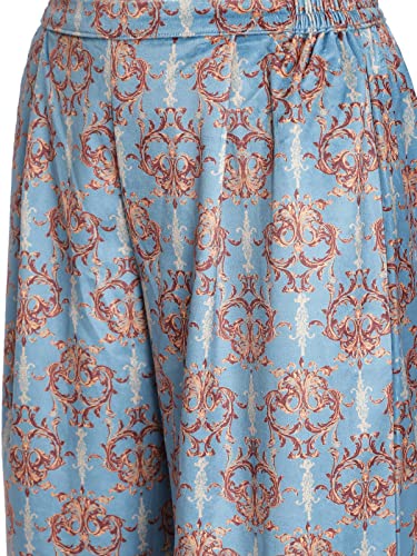 Image of Ahalyaa Women's Digital Print Velvet Kurta With Palazzo (AHKUPZ-COMBO-411-12-13)