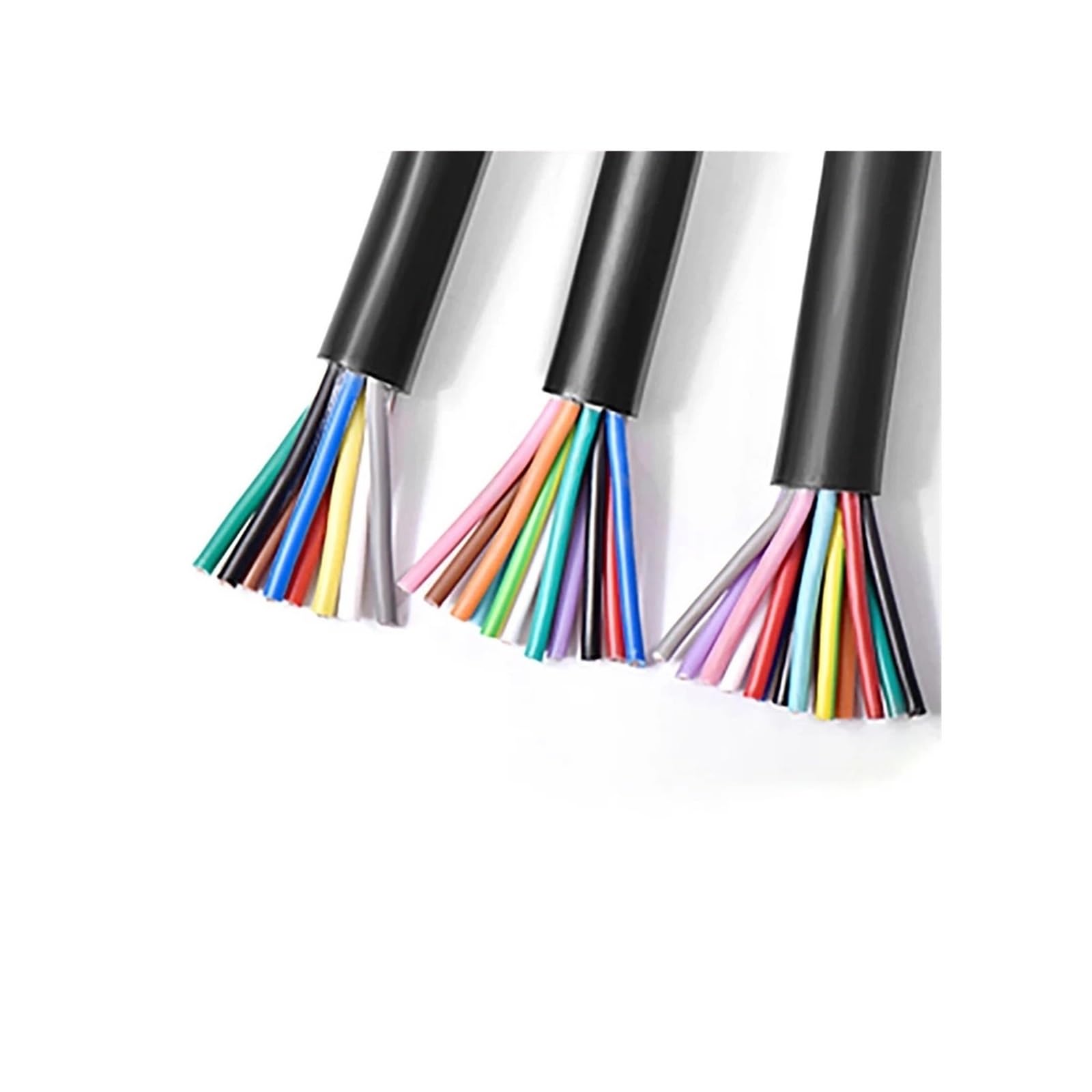 Wielordzeniowy kabel sterujący RVV 2M, 17-28AWG 2-24 żyły