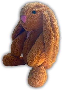 Sleeping Friend BOW TIE Long Ear Bunny Plush Rabbit 65cm Brown