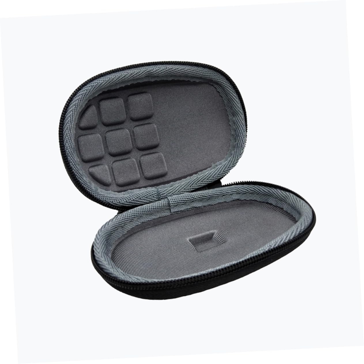 Angoily Portable Mouse Storage Case Lightweight and Shockproof Mouse Carrying Pouch for Anywhere Design for Travel Home Organization Black