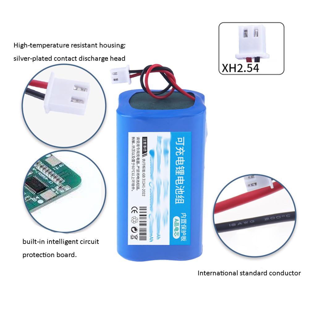 Akumulator litowy 12 V 3000 mAh 6000 mAh zamienny, akumulator przenośny 7,4 V 6000 mAh 9000 mAh do kamer i taśm LED