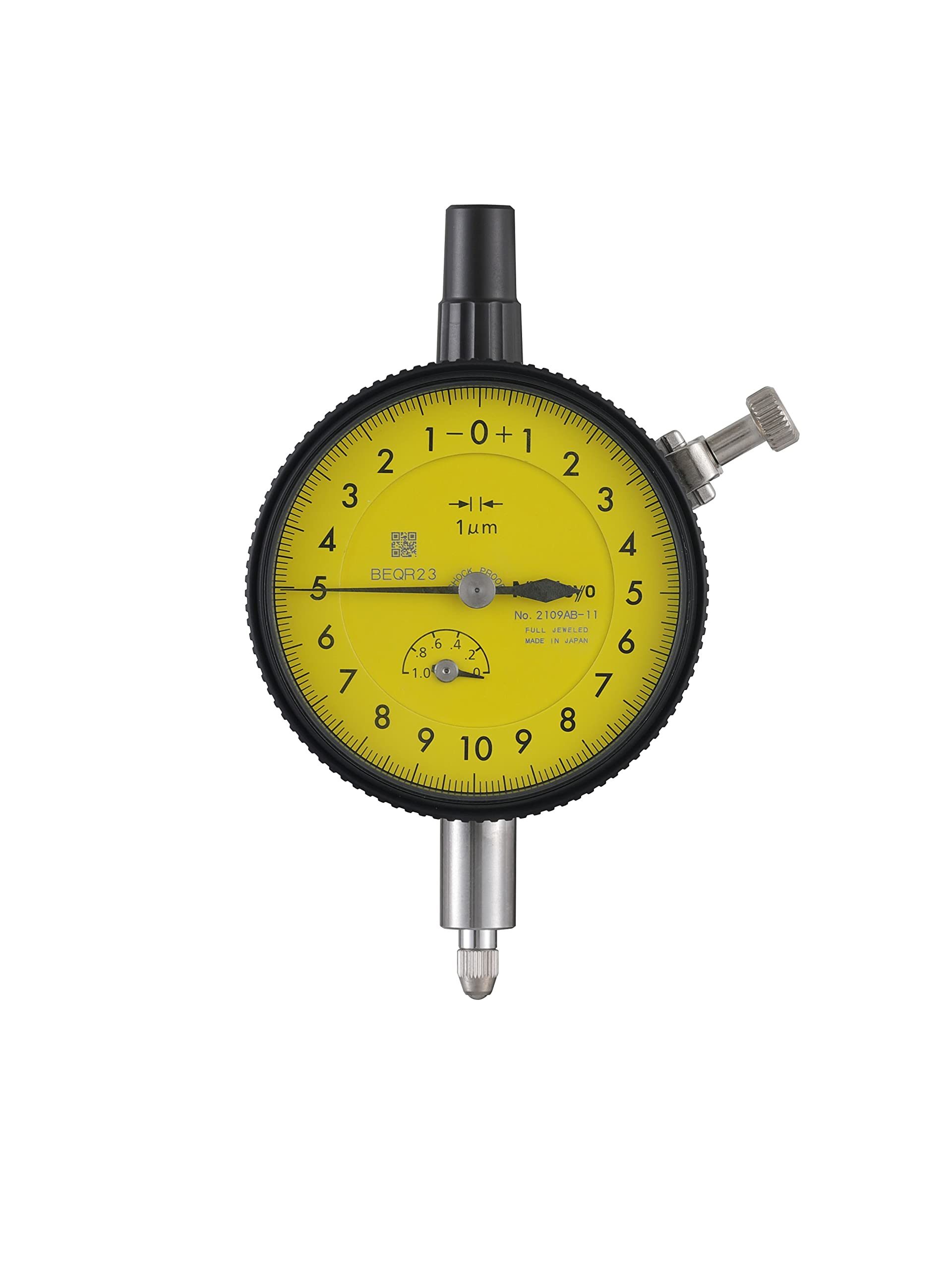 Indicador de dial de alta precisión con rango de 0-1 mm y lectura de 0.001 mm Mitutoyo 2