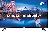 Smart TV Aiwa 43', Android, Full HD, Borda Ultrafina, HDR10, Dolby Áudio - AWS-TV-43-BL-02-A