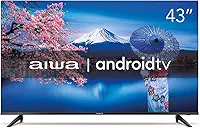 Smart TV Aiwa 43”, Android, Full HD, Borda Ultrafina, HDR10, Dolby Áudio - AWS-TV-43-BL-02-A